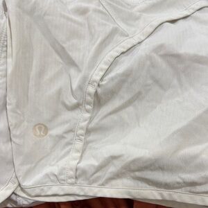 Lululemon White Athletic shorts